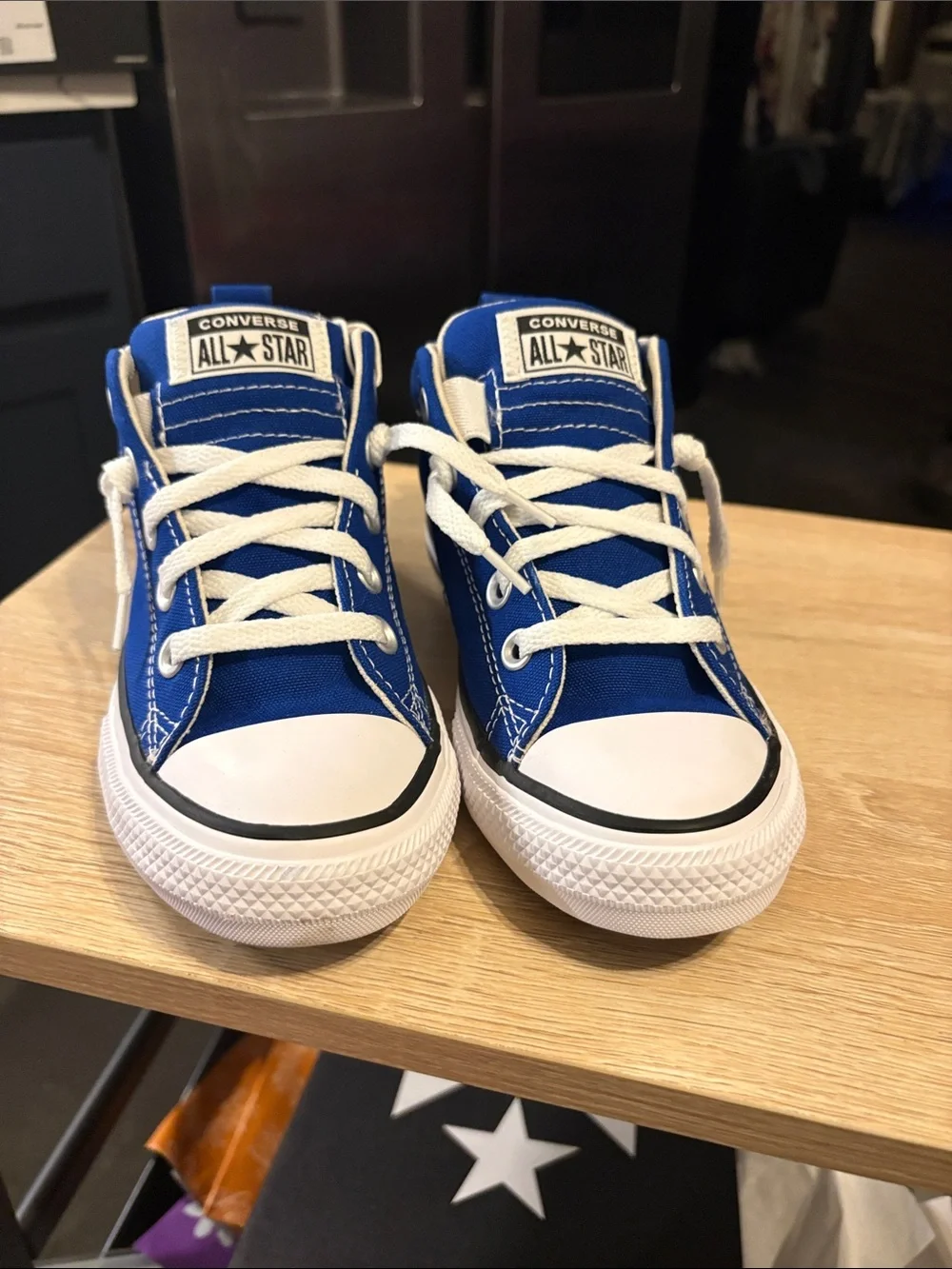 Converse Kids Royal Blue Low Top Sneakers